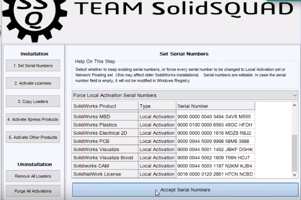 solidsquad solidworks 2018 activator download