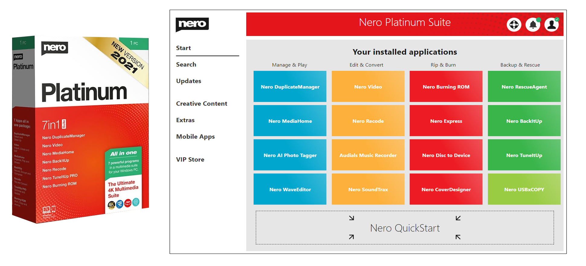 [PCWIN] Nero Platinum Suite 2021 ITA Programmi e Dove Trovarli