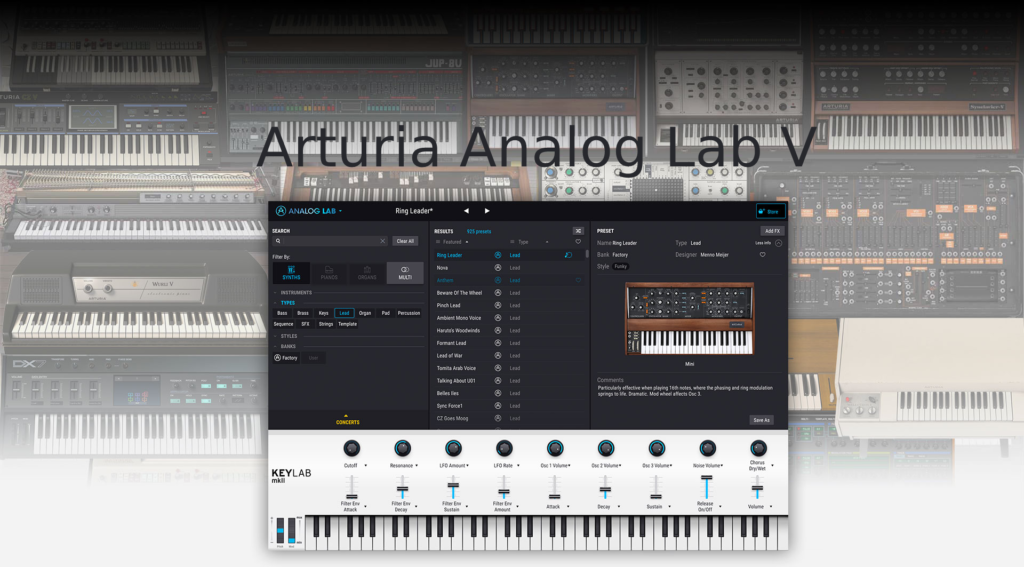 arturia analog lab v download
