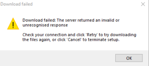 Download-Failed
