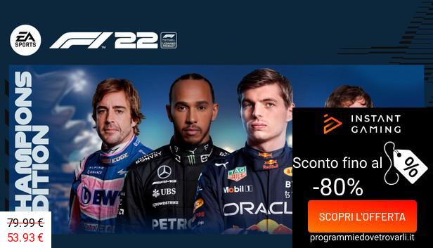 IG Sconto e Promo su F1 22 Champions Edition