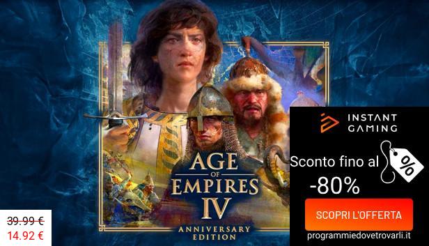 IG Sconto e Promo su Age of Empires IV: Anniversary Edition