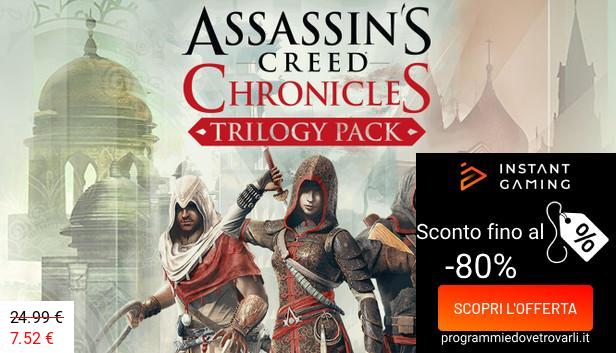 IG Sconto e Promo su Assassin's Creed Chronicles: Trilogy Pack