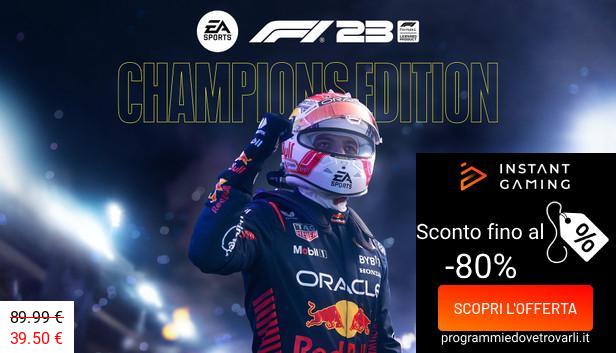 IG Sconto e Promo su F1 23 Champions Edition
