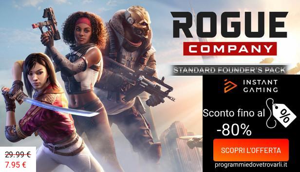 IG Sconto e Promo su Rogue Company: Pacchetto fondatori Standard