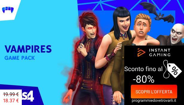 IG Sconto e Promo su The Sims 4 Vampiri