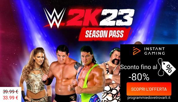 IG Sconto e Promo su WWE 2K23 Season Pass