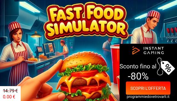 IG Sconto e Promo su Fast Food Simulator