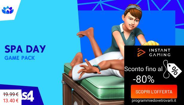 IG Sconto e Promo su The Sims 4 Un giorno alla Spa
