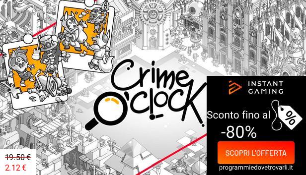 IG Sconto e Promo su Crime O'Clock