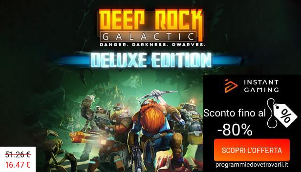 IG Sconto e Promo su Deep Rock Galactic: Deluxe Edition