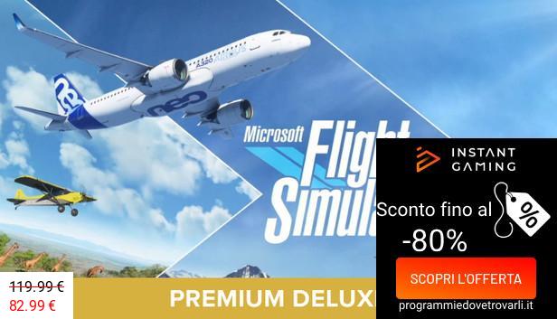 IG Sconto e Promo su Microsoft Flight Simulator: Premium Deluxe
