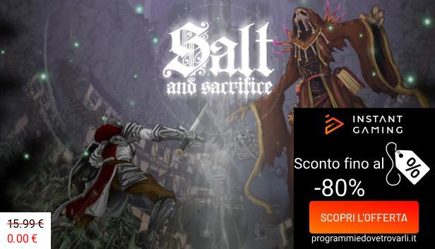 IG Sconto e Promo su Salt and Sacrifice
