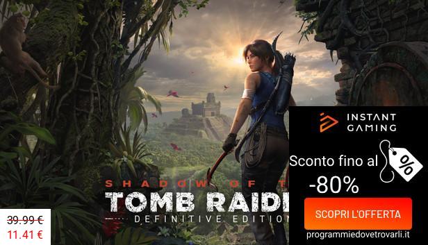 IG Sconto e Promo su Shadow of the Tomb Raider: Definitive Edition