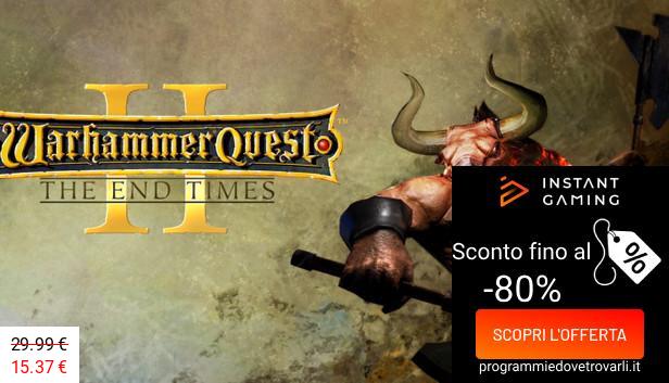 IG Sconto e Promo su Warhammer Quest 2: The End Times