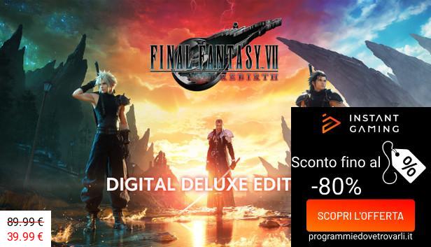 IG Sconto e Promo su Final Fantasy VII Rebirth Digital Deluxe Edition