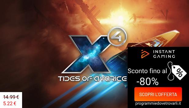 IG Sconto e Promo su X4: Tides of Avarice