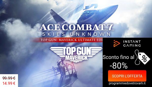 IG Sconto e Promo su Ace Combat 7: Skies Unknown - TOP GUN: Maverick Ultimate Edition