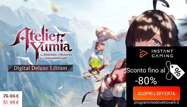IG Sconto e Promo su Atelier Yumia: The Alchemist of Memories & the Envisioned Land Deluxe Edition
