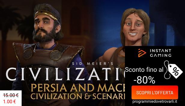 IG Sconto e Promo su Civilization VI: Persia and Macedon Civilization & Scenario Pack