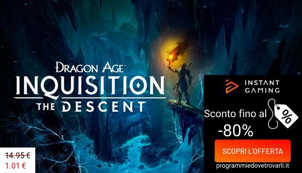 IG Sconto e Promo su Dragon Age: Inquisition: The Descent
