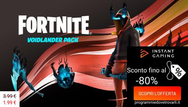 IG Sconto e Promo su Fortnite - Pacchetto Sonda del Vuoto + 600 V-Bucks