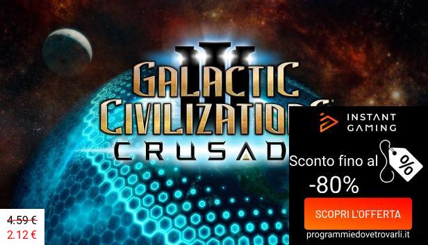 IG Sconto e Promo su Galactic Civilizations III: Crusade