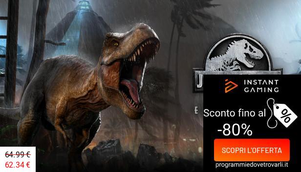 IG Sconto e Promo su Jurassic World Evolution: Jurassic Park Edition