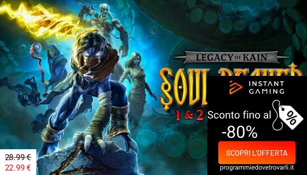 IG Sconto e Promo su Legacy of Kain Soul Reaver 1&2 Remastered