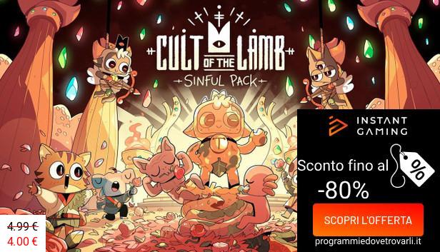 IG Sconto e Promo su Cult of the Lamb: Sinful Pack