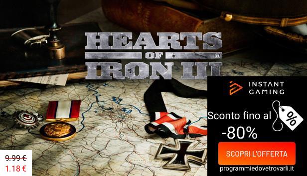 IG Sconto e Promo su Hearts of Iron III