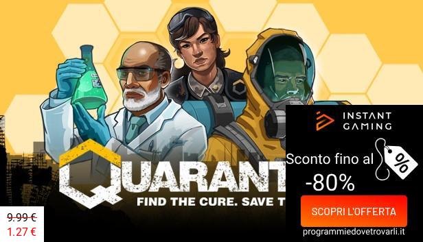 IG Sconto e Promo su Quarantine