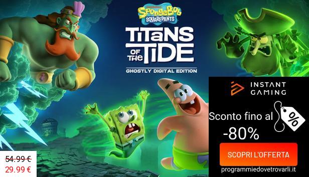 IG Sconto e Promo su SpongeBob SquarePants: Titani della marea - Ghostly Digital Edition