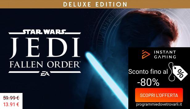 IG Sconto e Promo su Star Wars Jedi: Fallen Order Deluxe Edition