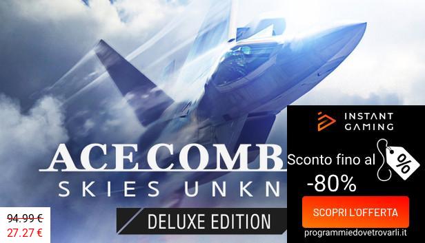 IG Sconto e Promo su Ace Combat 7: Skies Unknown Deluxe Edition