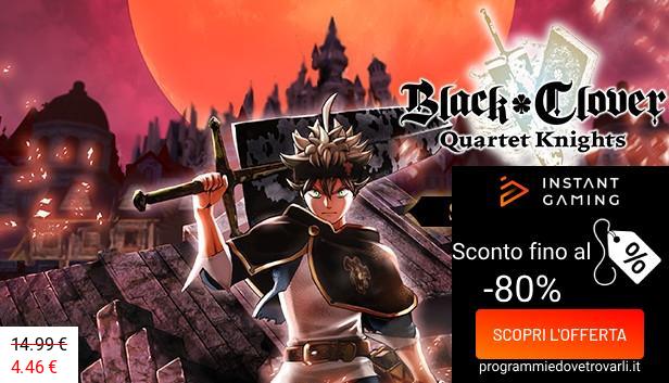 IG Sconto e Promo su Black Clover: Quartet Knights Season Pass