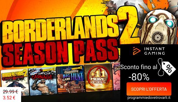 IG Sconto e Promo su Borderlands 2: Season Pass