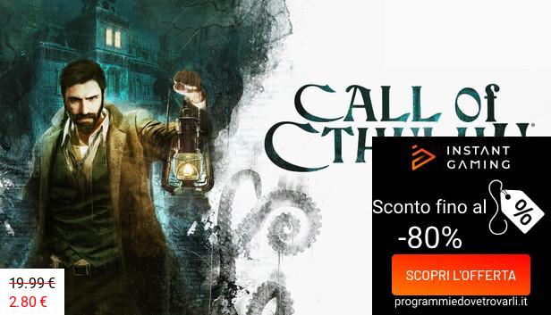 IG Sconto e Promo su Call of Cthulhu