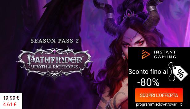 IG Sconto e Promo su Pathfinder: Wrath of the Righteous – Season Pass 2