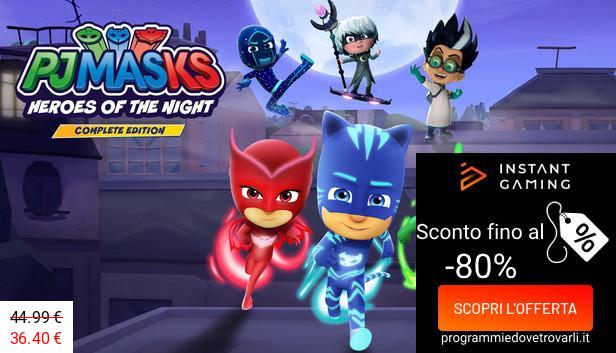 IG Sconto e Promo su PJ Masks: Heroes of the Night Complete Edition