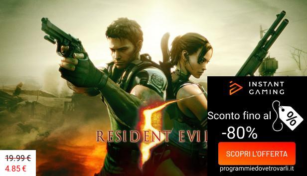 IG Sconto e Promo su Resident Evil 5