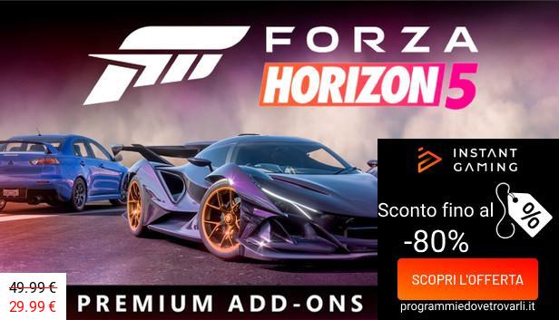 IG Sconto e Promo su Forza Horizon 5 Premium Add-Ons Bundle