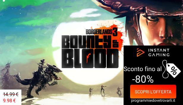 IG Sconto e Promo su Borderlands 3: Bounty of Blood