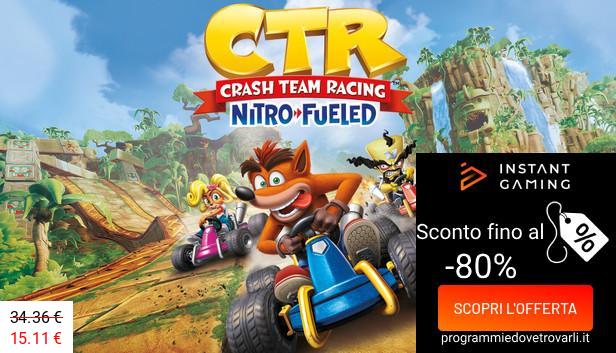 IG Sconto e Promo su Crash Team Racing Nitro-Fueled
