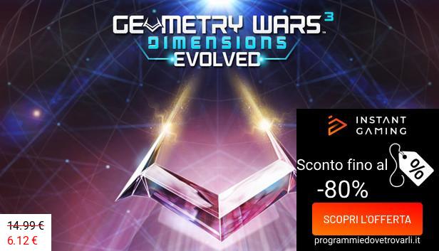 IG Sconto e Promo su Geometry Wars 3: Dimensions Evolved