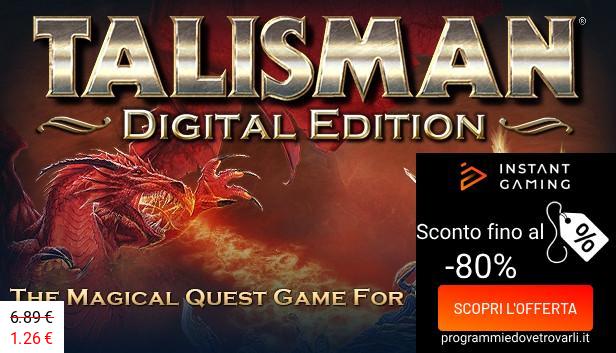 IG Sconto e Promo su Talisman: Digital Edition