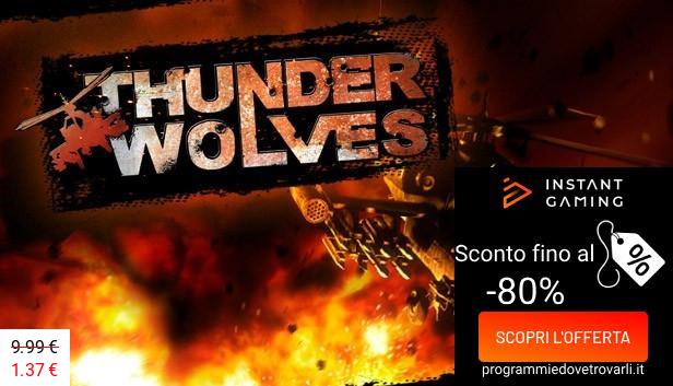 IG Sconto e Promo su Thunder Wolves