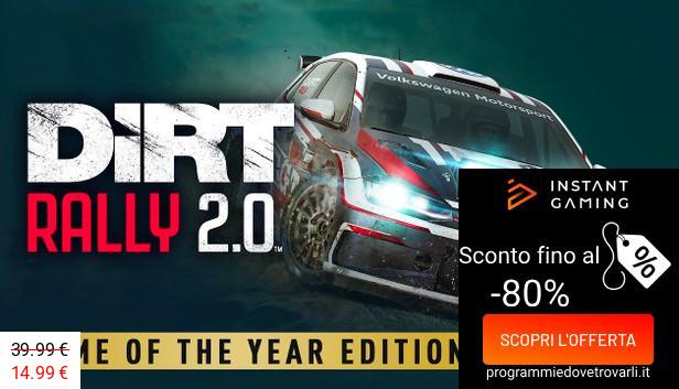 IG Sconto e Promo su DiRT Rally 2.0 Game of the Year Edition