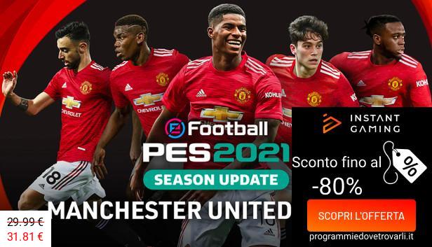 IG Sconto e Promo su eFootball PES 2021 Season Update Manchester United Edition