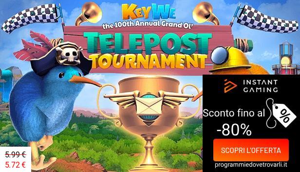 IG Sconto e Promo su KeyWe - The 100th Grand Ol' Telepost Tournament